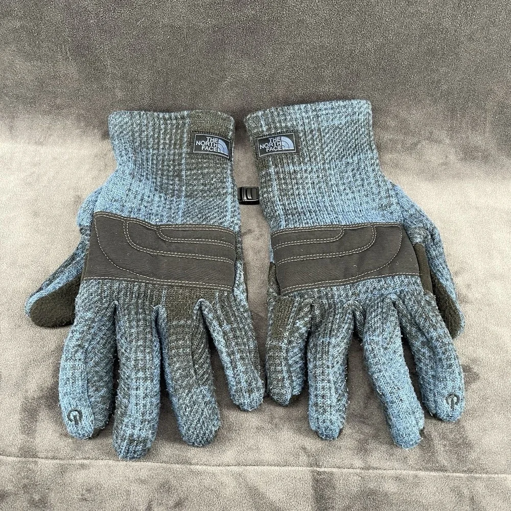 The North Face Etip Recycled Gloves Men's XL Blue Touchscreen Winter Warm
